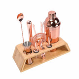 Kit de bar cocteleria color cobre - 9 piezas