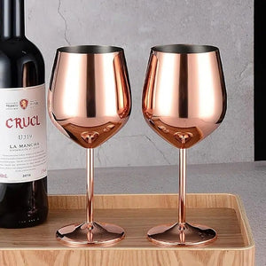 Pack de 2 Copas de vino o gin cobre