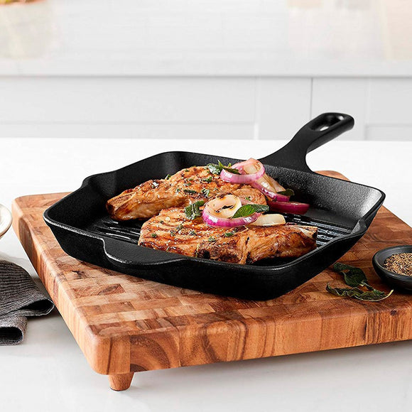 Sarten grill rectangular - Hierro fundido